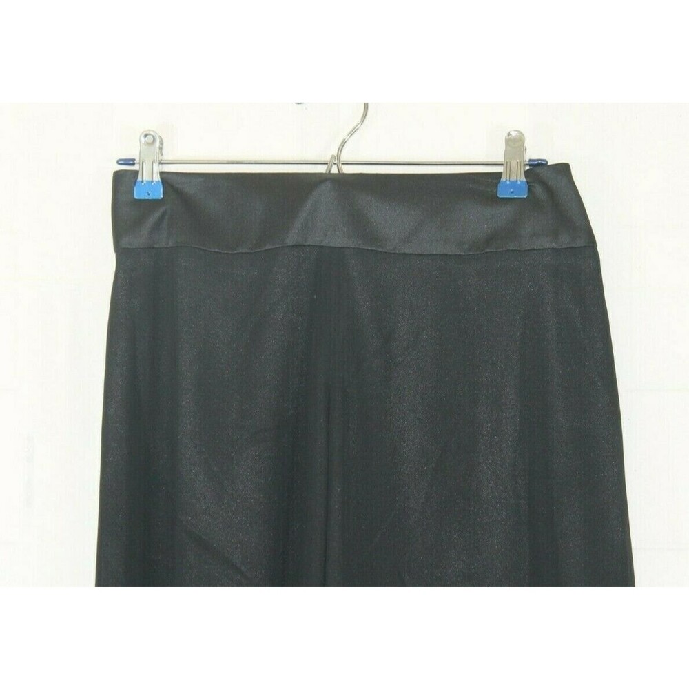 Cache Culottes Black Sheer Layered Capris Pants S… - image 3